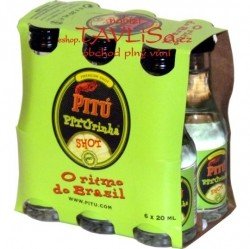 Liqueur Pitú Premium shot 15% 20ml x6 miniatur