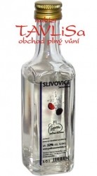 Slivovice 52% 40ml Samotišská miniatura