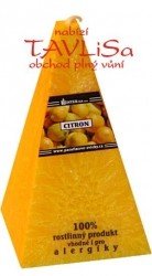 svíčka jehlan Citrón palmová 170g Rentex