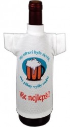 Tričko dárkové na láhev Aby zdraví bylo skvělé