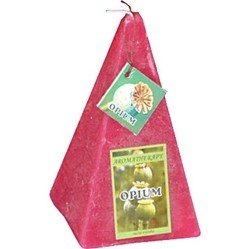 svíčka jehlan Opium rustic vonná 200g Rentex