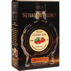 Červený jeřáb Budík 42% 0,2l R.Jelínek etik2