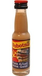 Subotnik Schoko Pfef Likör 15% 20ml v sada Fast 71