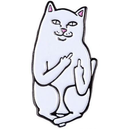 Odznáček Ripndip Lord Nermal - Bílá - Univerzální