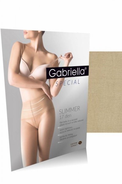 Gabriella Slimmer 17den 716 neutro Punčochové kalhoty 2 Neutro