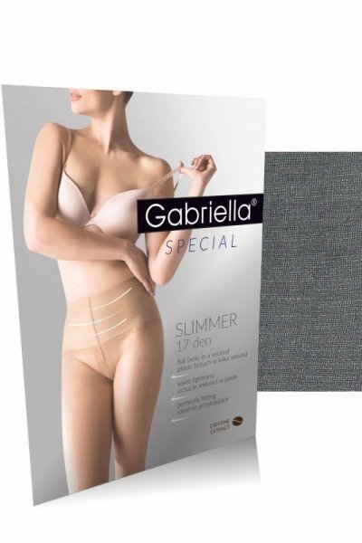 Gabriella Slimmer 17den 716 nero Punčochové kalhoty 2 Nero