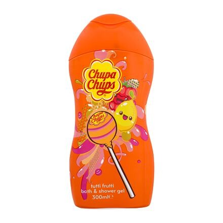 Chupa Chups Bath & Shower Tutti Frutti sprchový gel se žvýkačkovou vůní 300 ml pro děti