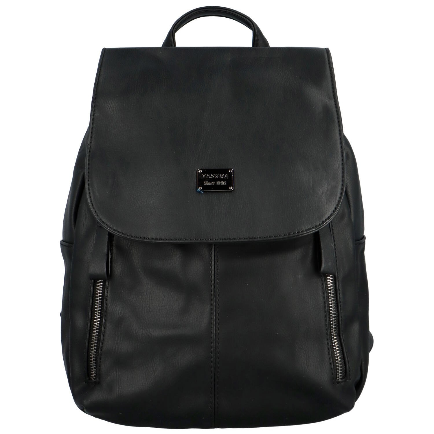 Stylový dámský kabelko-batoh Tessra Mavis, černá