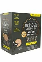 Schesir Cat kapsa After Dark Velv.Mousse Variety12x80g