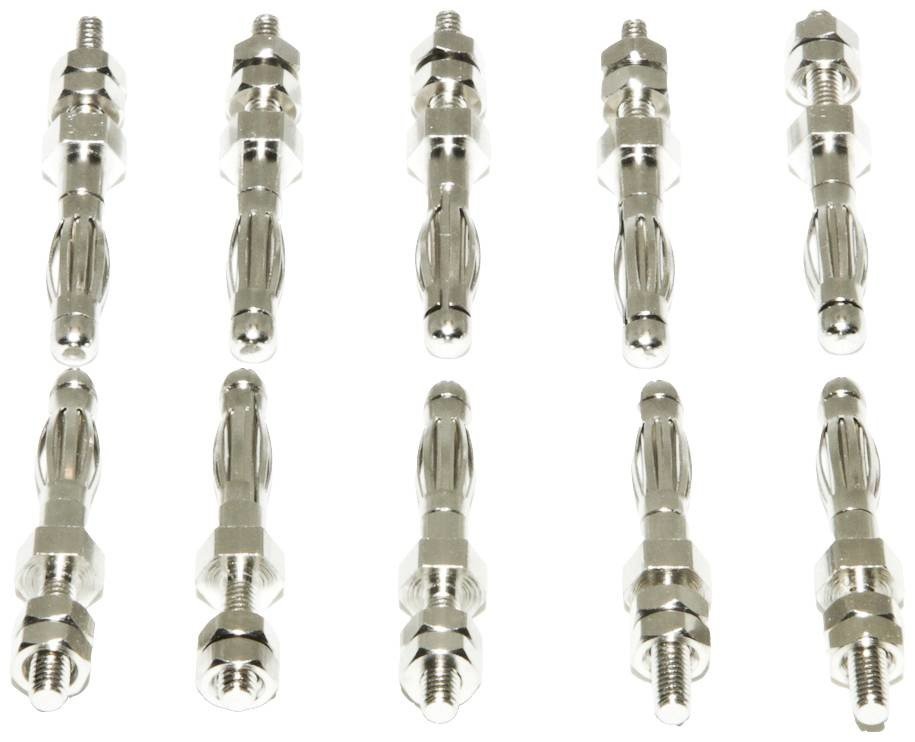 Mueller Electric BU-P72918 banánkový konektor mosaz 10 ks