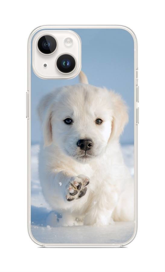 Kryt TopQ iPhone 14 Štěňátko 109790