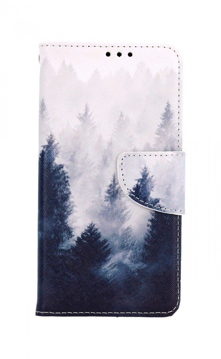 Pouzdro TopQ iPhone 11 knížkové Mlha 63751