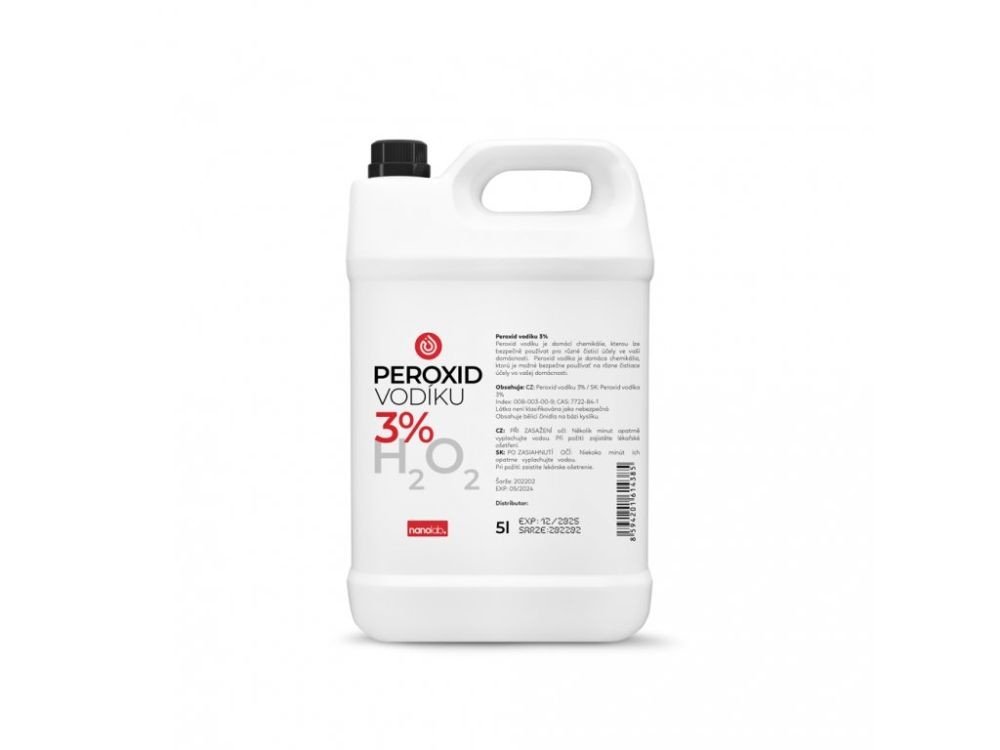 Nanolab Peroxid vodíku velikost: 3000 ml