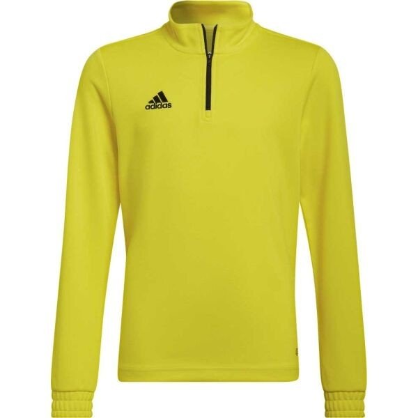 adidas ENTRADA 22 TRAINING TOP Juniorský fotbalový top, žlutá, veľkosť 140