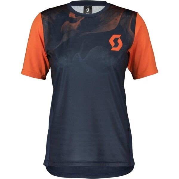 Scott TRAIL VERTIC SS W Dámský dres na kolo, tmavě modrá, veľkosť M