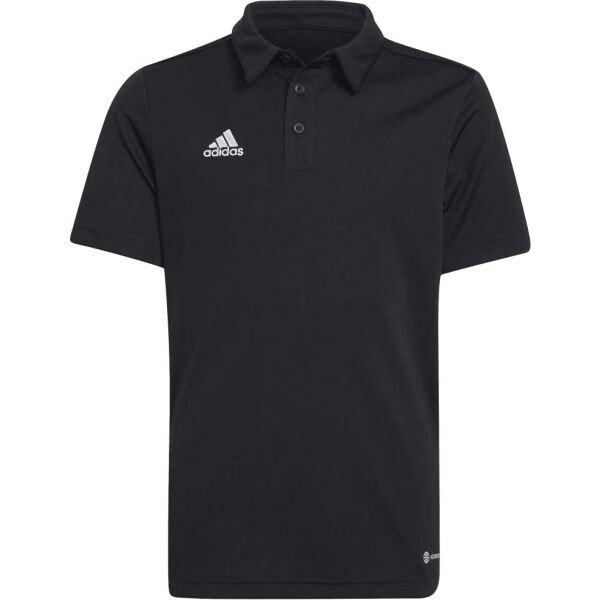 adidas ENTRADA 22 POLO SHIRT Chlapecké polo triko, černá, veľkosť 128