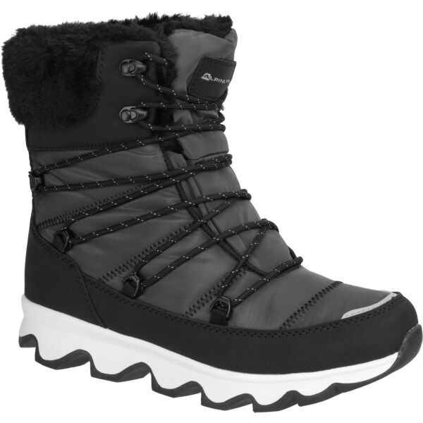 ALPINE PRO BALMADA Dámská zimní obuv, černá, veľkosť 39