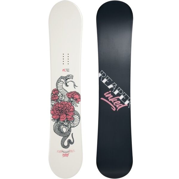 Reaper INKED Dámský snowboard, bílá, veľkosť 155