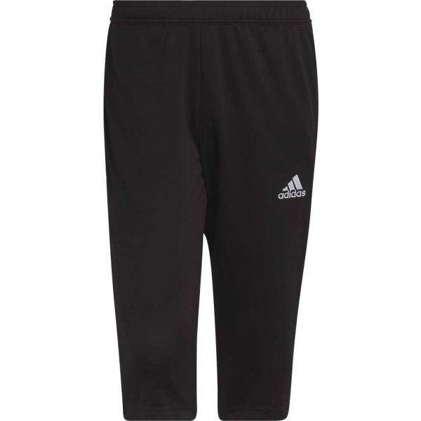 adidas ENTRADA 22 PANTS 34 Pánské zkrácené tepláky, černá, veľkosť XL
