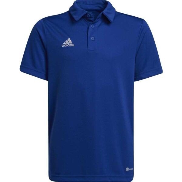 adidas ENTRADA 22 POLO SHIRT Chlapecké polo triko, modrá, veľkosť 152
