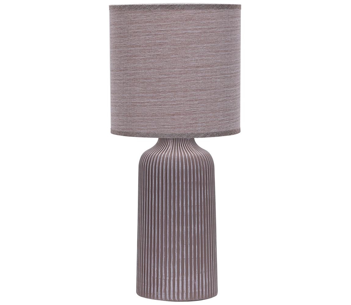 ONLI ONLI - Stolní lampa SHELLY 1xE27/22W/230V hnědá 45 cm