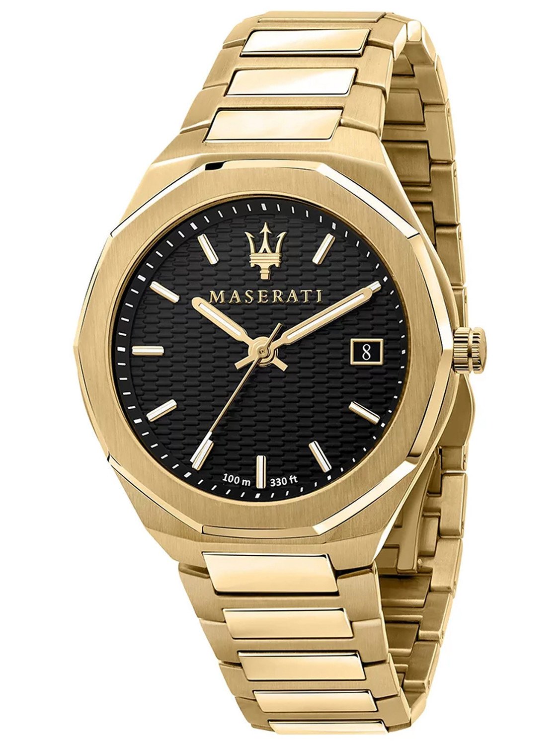 Maserati Pánské analogové hodinky Laulloc zlatá Univerzální