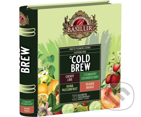 BASILUR Cold Brew Book Assorted plech 32x2g - Bio - Racio