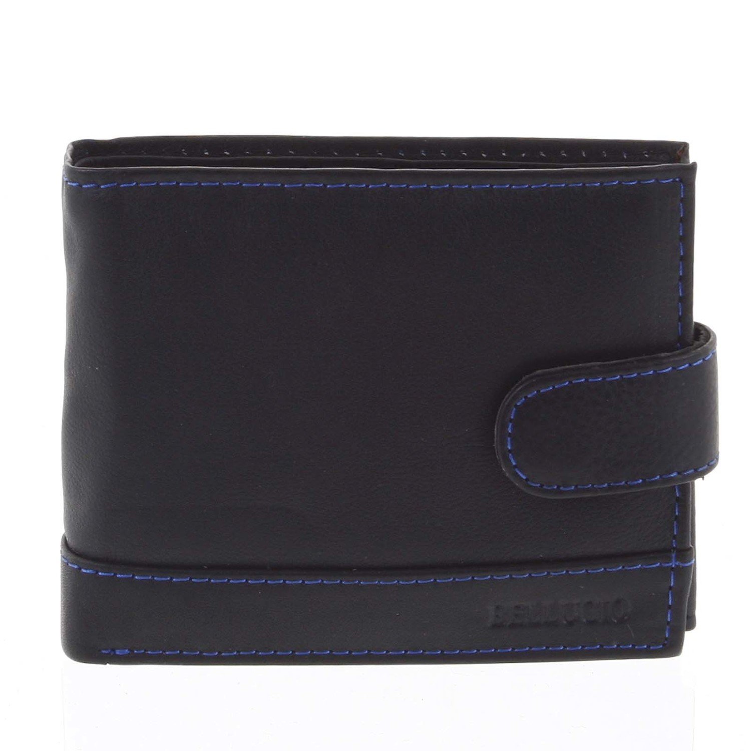 Pánská kožená peněženka černá - Bellugio Brys černá