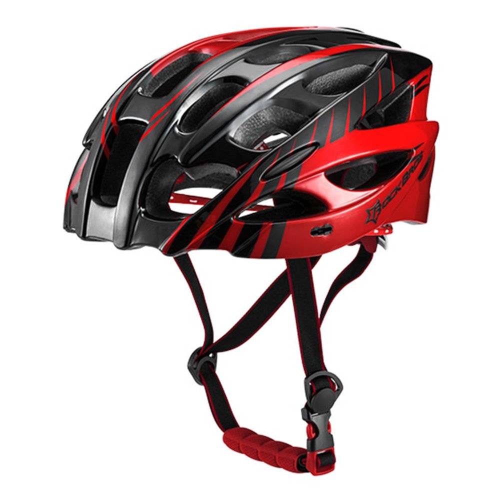 Rockbros Cyklistická přilba s brýlemi Rockbros WT027-S (červená)