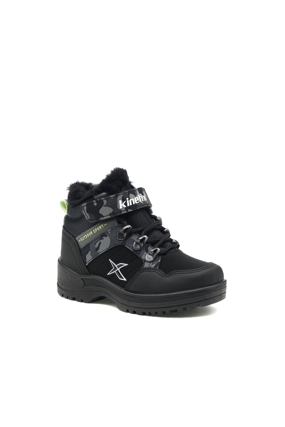 KINETIX As00982542 A10118203516010 101182035 Faxor Hi 2pr Boys Boots Black.