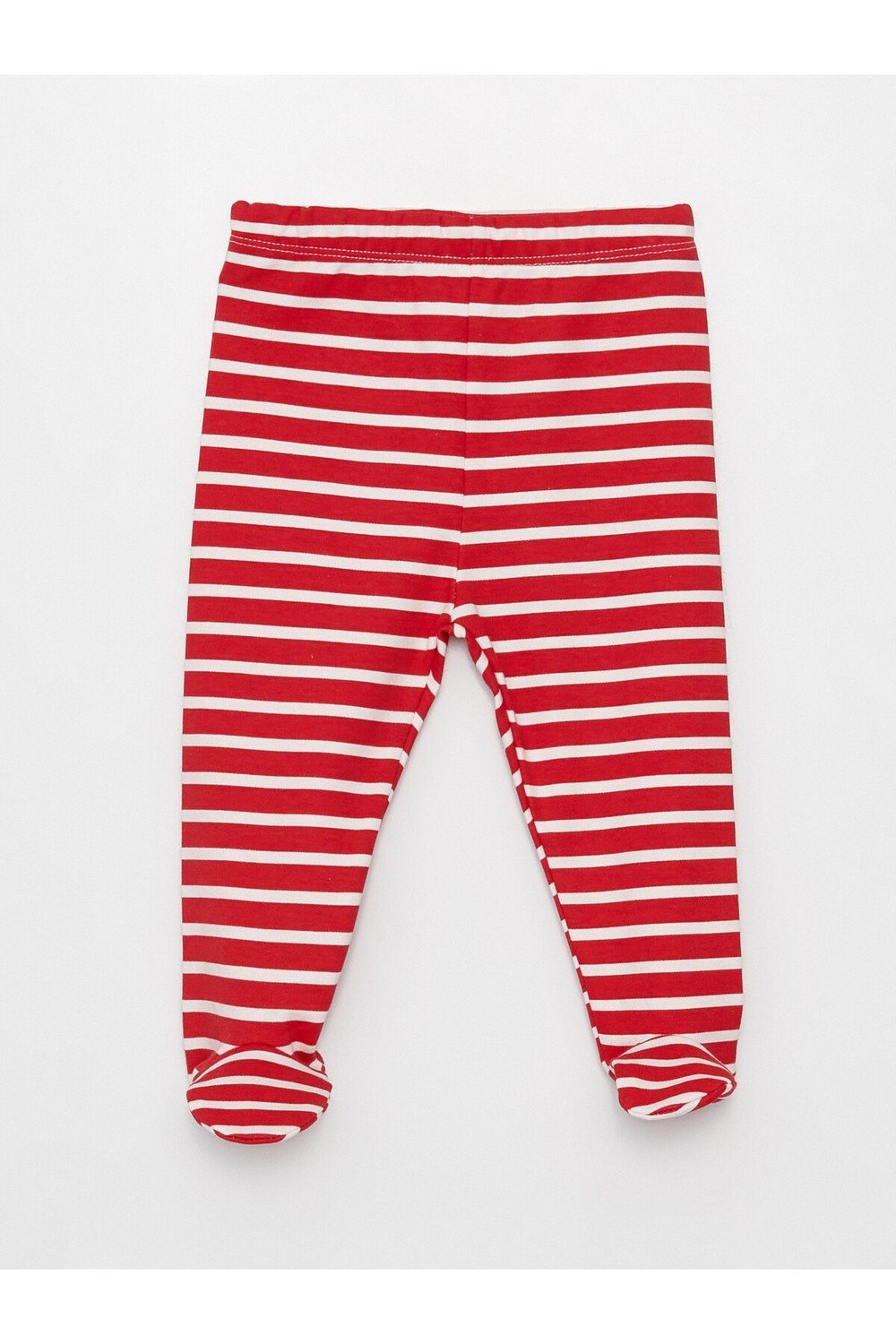 LC Waikiki Baby Girl Pants with Elastic Waist and Footed