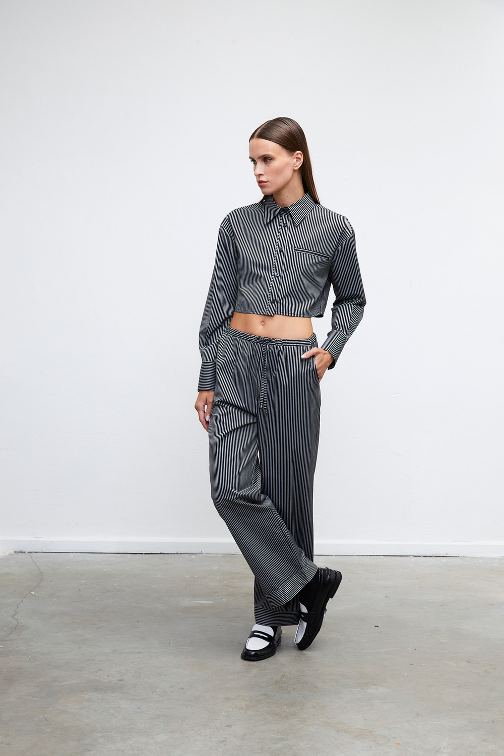 VATKALI Lace-up tailored trousers