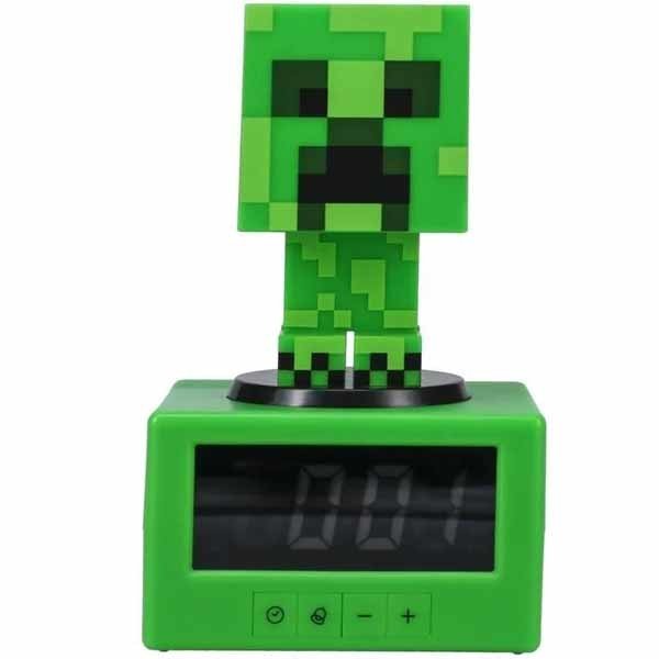 Lampa Creeper Icon Alarm Clock (Minecraft)