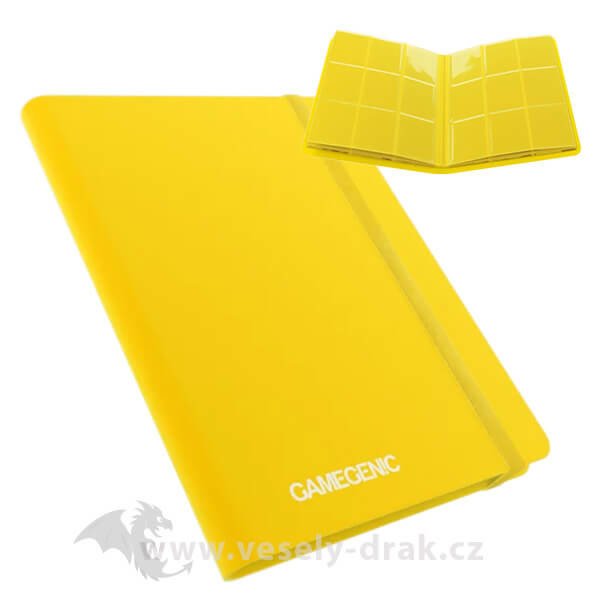 Album na karty Gamegenic Casual 18-Pocket Yellow