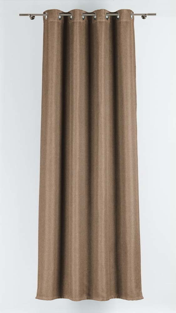 Hnědý závěs 140x260 cm Avalon – Mendola Fabrics