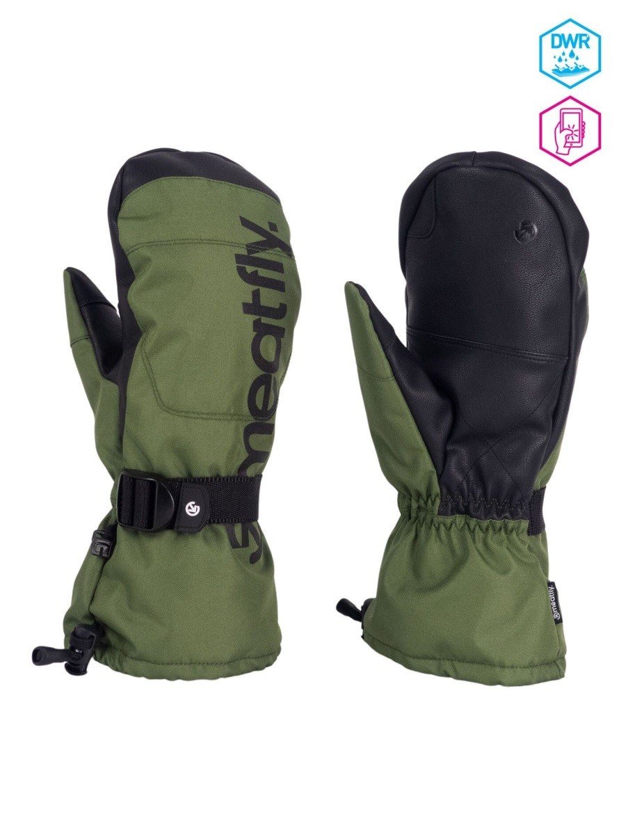 Rukavice meatfly osbourne zelená s