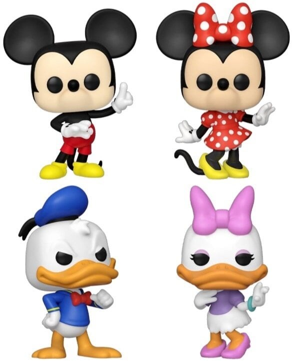 Figurka Funko POP! Disney - Mickey/Minnie/Donald/Daisy (4-Pack) - 0889698703390