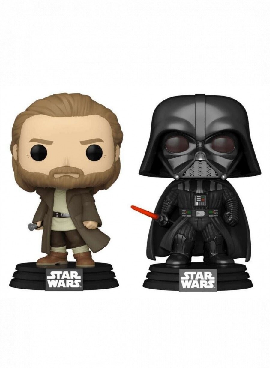 Figurka Funko POP! Star Wars - Obi-Wan Kenobi & Darth Vader (2-Pack) - 0889698649056