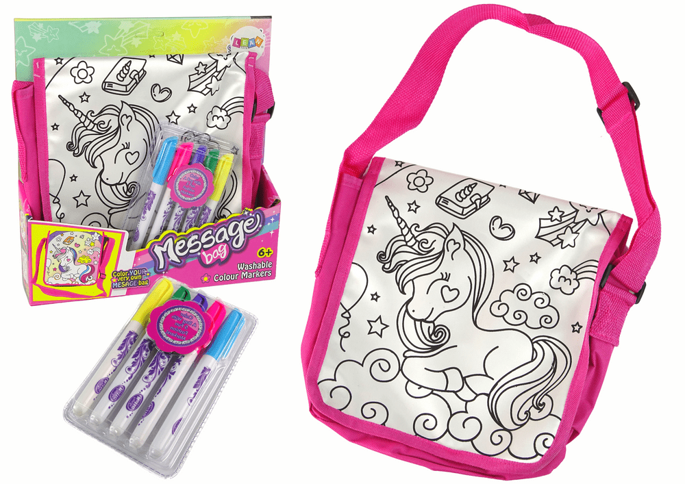 mamido Kreativní DIY sada Vybarvi si kabelku