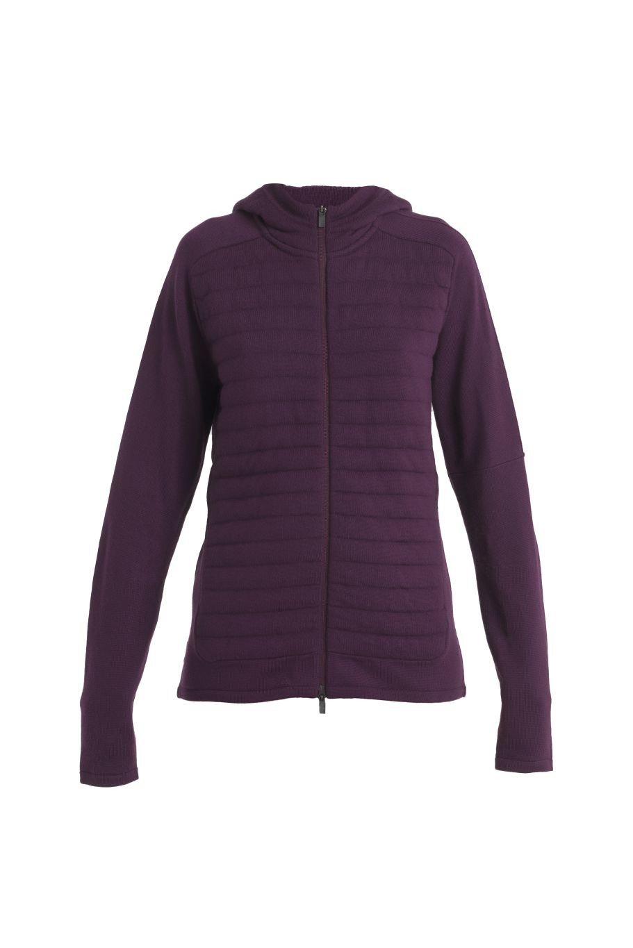 ICEBREAKER Wms MerinoLoft CollingWood 3Q Hooded Jacket, Kyanite (vzorek) velikost: S