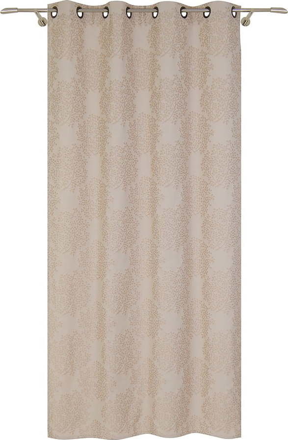 Béžový závěs 140x245 cm Kansai – Mendola Fabrics