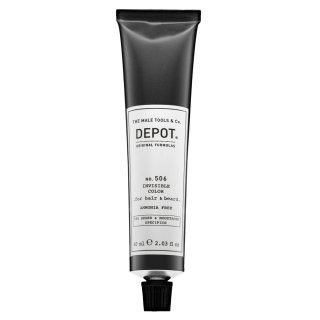 Depot No. 506 Invisible Color semi-permanentní barva na vlasy i vousy Steel 60 ml