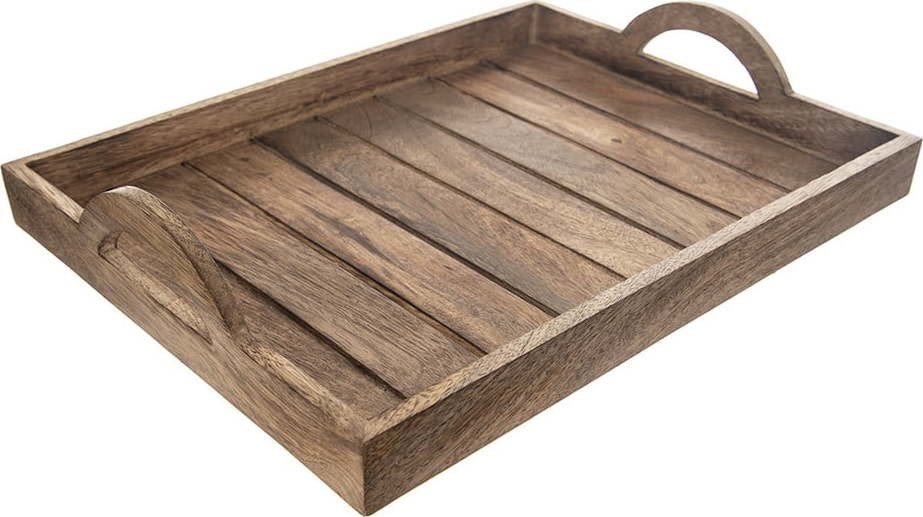 Servírovací dřevěný podnos 30.5x40.5 cm Mango – Orion