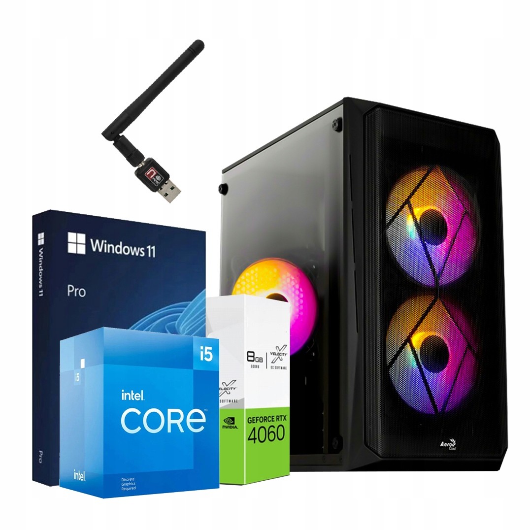 Počítač Intel Core i5|RTX 4060|nVME 1TB|32GB|WINDOWS 11|PRO Hry