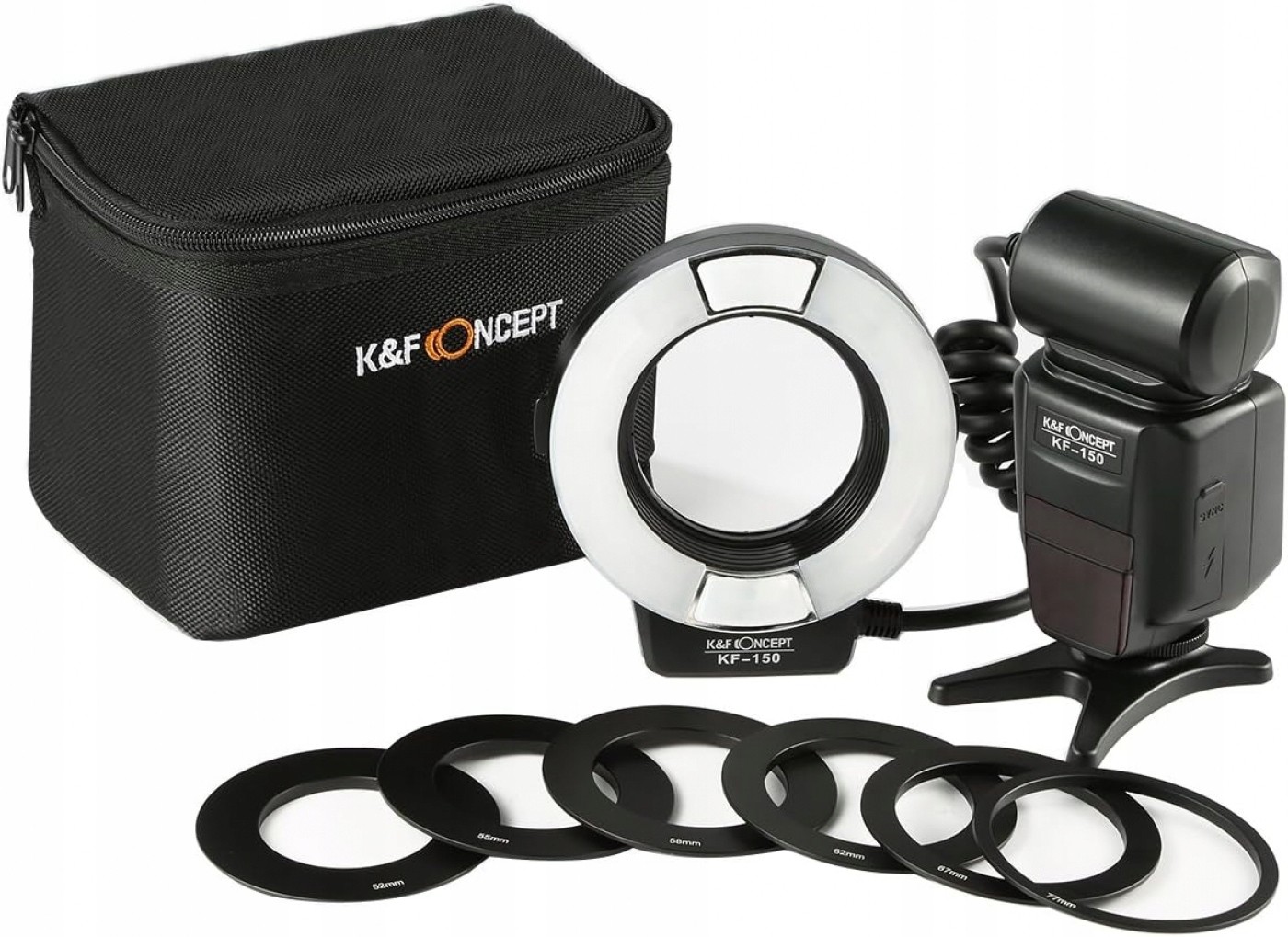 K&f Concept 150 Macro kruhové světlo Nikon