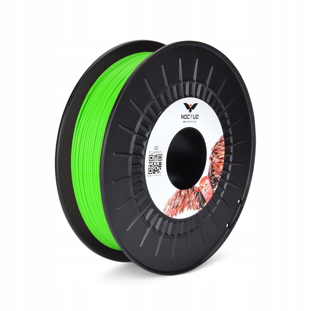 Filament Noctuo Pet-g Radioactive Green Jasně Zelená 1,75mm 0,75kg