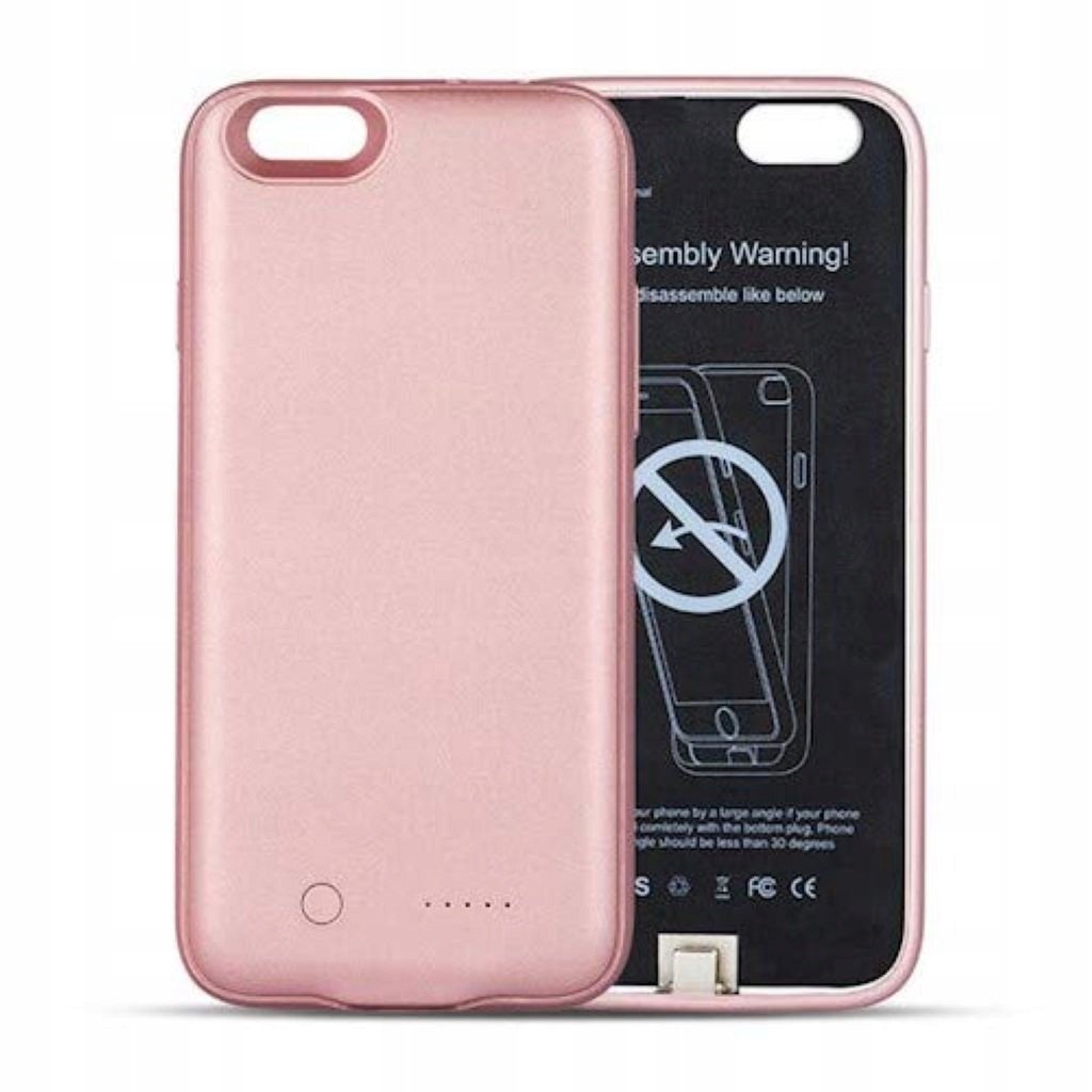 Battery Case Forever Iphone 6/6S 3000 Mah+microsd Růžovo-zlatý