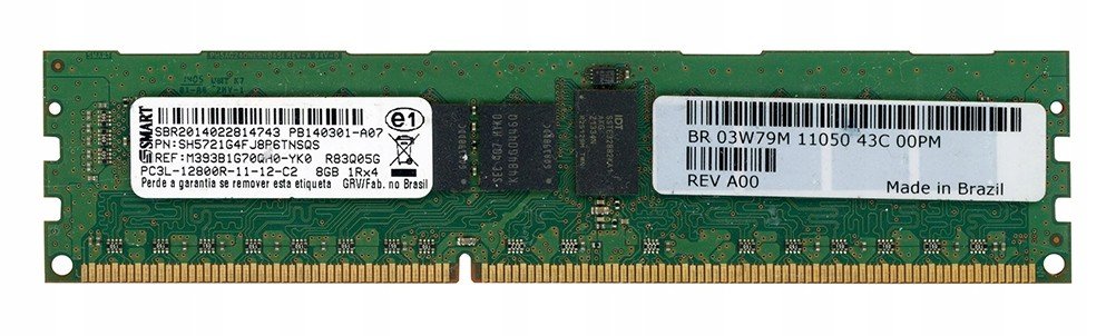 Dell 03W79M DDR3 8GB 1600MHz Ecc M393B1G70QH0-YK0