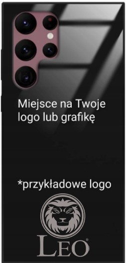 Leo Vlastní Grafika Logo Foto Case Akryl pro Galaxy S23 Ultra