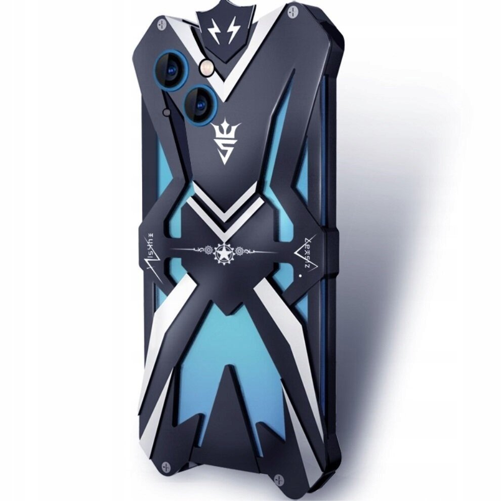 Pancéřové pouzdro pro iPhone 15, Aluminum Alloy, pouzdro, case